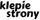 klepie strony
